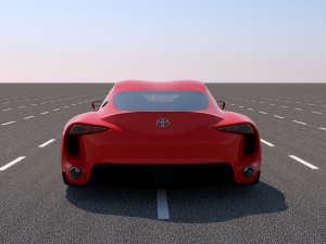 toyota ft-1 2014 Modelo 3D