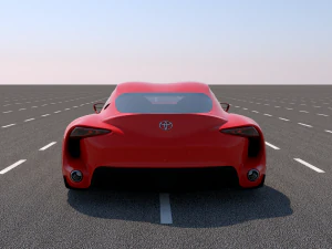 toyota ft-1 2014 3D Model