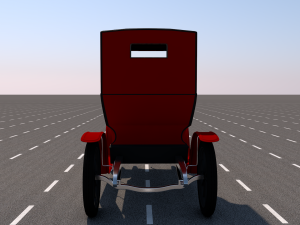 rocket schneider coupe 1909 3D 모델
