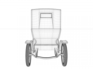 rocket schneider coupe 1909 3D 모델