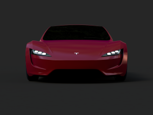 tesla roadster 2020 3D Model