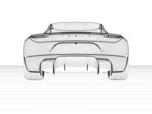 tesla roadster 2020 3D Model
