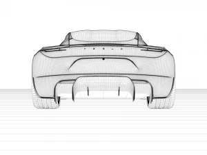tesla roadster 2020 3D Model