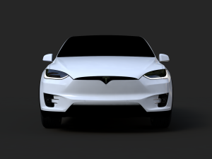 tesla model x 3D Model