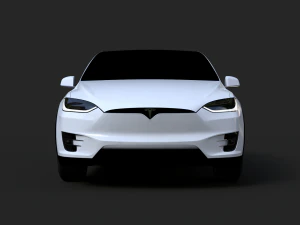 tesla modelo x Modelo 3D