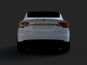 tesla model x 3D Model