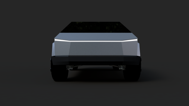 tesla cybertruck 3D 모델 .c4d .max .obj .3ds .fbx .stl .blend 