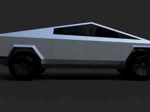 tesla cybertruck 3D 모델