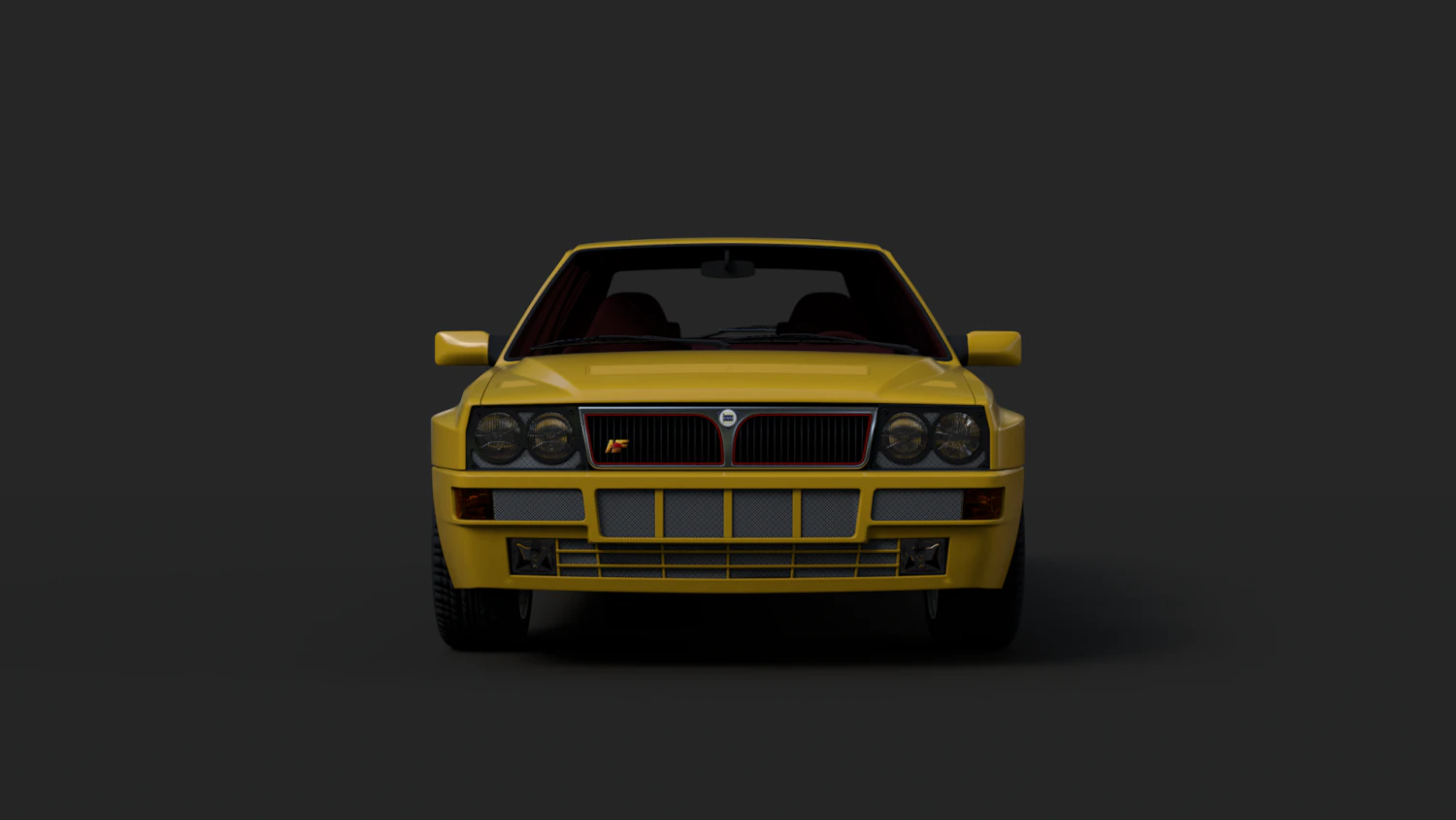 lancia integrale 1933 3D Model .c4d .max .obj .3ds .fbx .stl .blend 