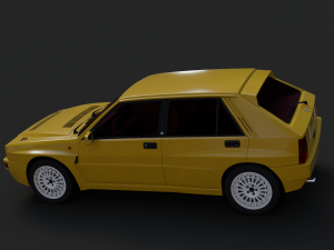 lancia integrale 1933 3D Model