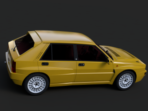 lancia integrale 1933 3D Model