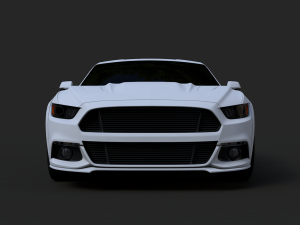 mustang gt500 2015 Modello 3D