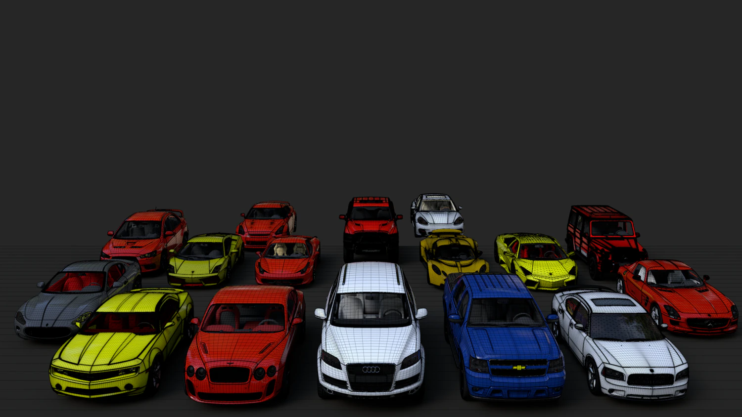part of car pack johnyty edition 3D Model .c4d .max .obj .3ds .fbx .stl .blend 