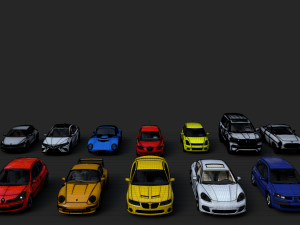 full car pack by johnyty Model 3D