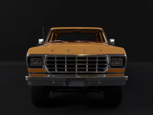 승무원 택시 1978 3D 모델