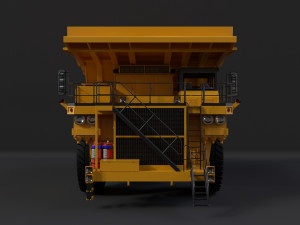 komatsu 830e-ac 3D मॉडल