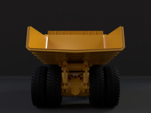 komatsu 830e-ac 3D 模型