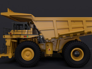komatsu 830e-ac 3D 模型