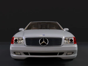 mercedes-benz sl500 Model 3D