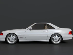 mercedes-benz sl500 3D Model