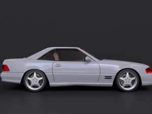 mercedes-benz sl500 3D Model