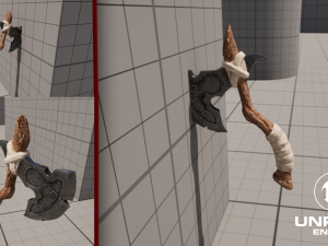 Viking Axe Low-poly 3D Model