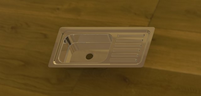 kitchen sink Modelo 3D .c4d .max .obj .3ds .fbx .stl .blend 