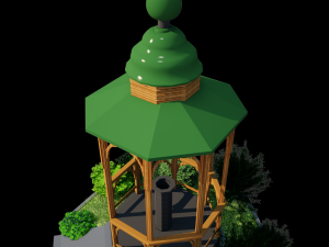 church arbor 3D Model