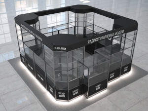 Vitrina Modello 3D