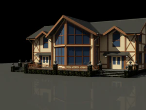 reception house 3D Model