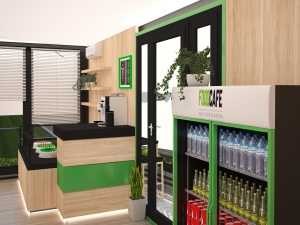 Container cafe 3D Model