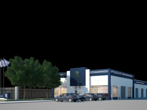 Peugeot saloon Modelo 3D