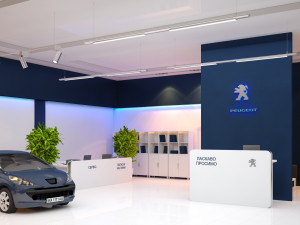 Peugeot saloon Modelo 3D