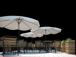 Stoliki Modello 3D