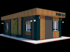 Kiosk 3D Model