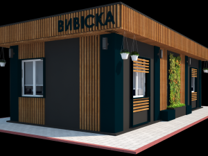 Kiosk Modèle 3D