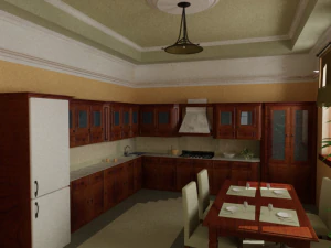 Hall 3D Model