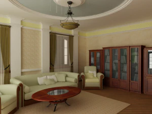 Hall 3D Model