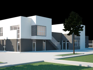 Dom dla zwierząt Priyut Model 3D