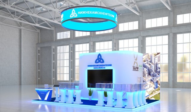 Expo stend Modèle 3D .c4d .max .obj .3ds .fbx .stl .blend 
