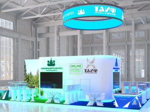 Expo stend Modèle 3D