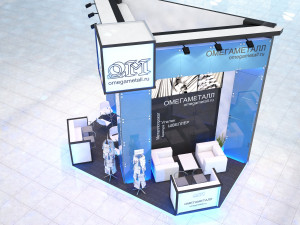 Expo stend Model 3D