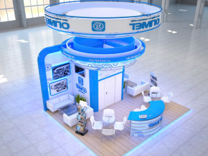 Expo stend 3D मॉडल