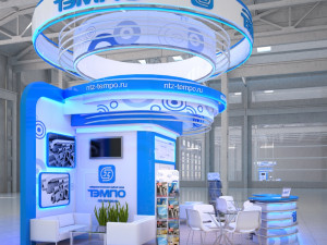 Expo stend 3D मॉडल