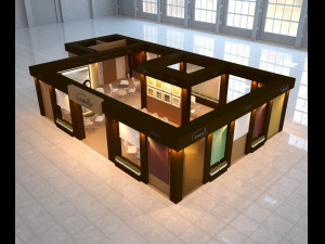 Expo stend 3D Model