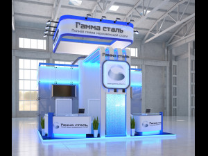 Expo stend 3D Model