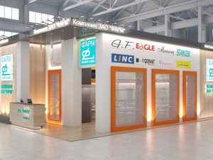 Expo stend Modelo 3D