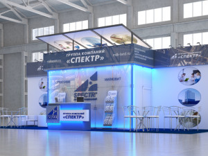 Expo stend Modelo 3D