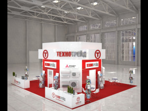 Expo stend 3Dモデル