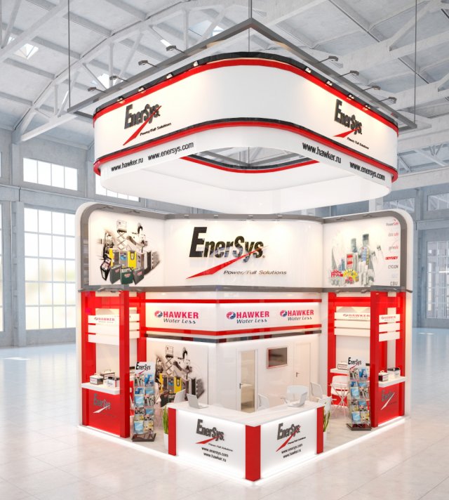 Expo stend 3Dモデル .c4d .max .obj .3ds .fbx .stl .blend 